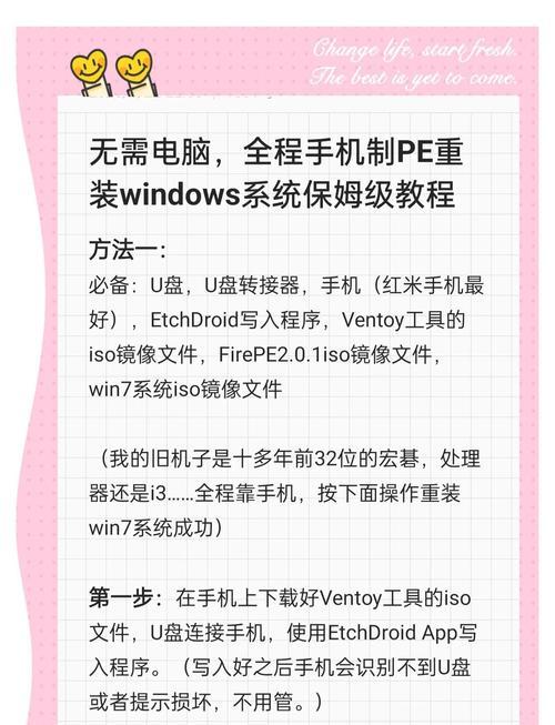 硬盘装系统教程
